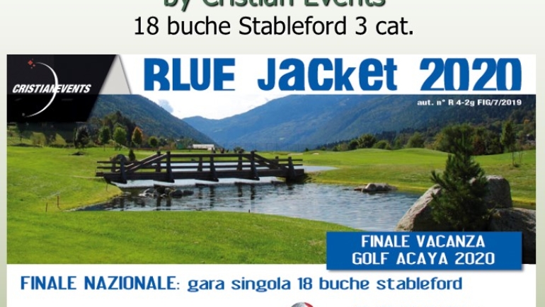 BLUE JACKET by Cristian Events – 18 buche stbl 3 cat.