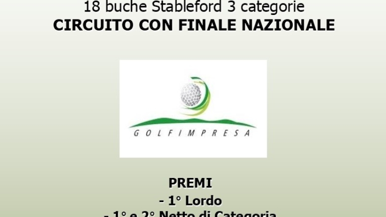 TROFEO GOLF IMPRESA