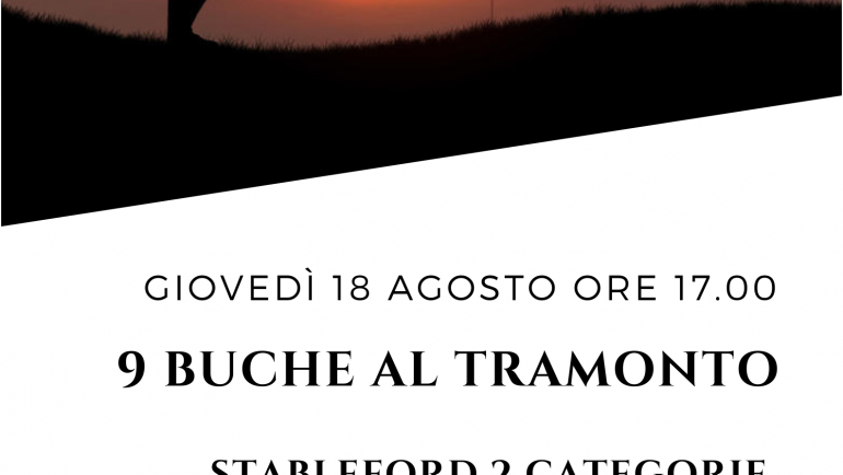 Gara 9 Buche al Tramonto del 18/08/2022