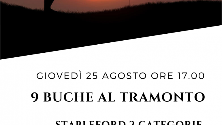 Gara 9 Buche al Tramonto del 25/08/2022