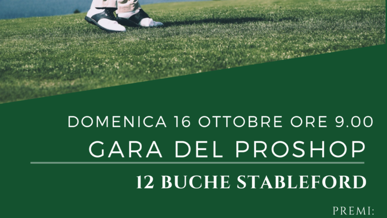 Gara del Proshop 12 Buche del 16/10/2022