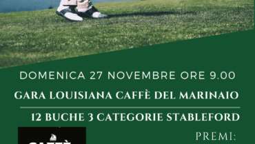 Gara Louisiana Caffe del Marinaio 12 buche del 27/10/2022