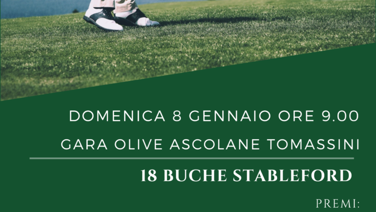 Gara Olive Ascolane Tomassini 18 buche del 08/01/2023