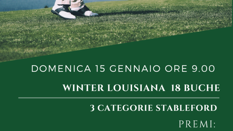 Gara Winter Louisiana 18 buche del 15/01/2023