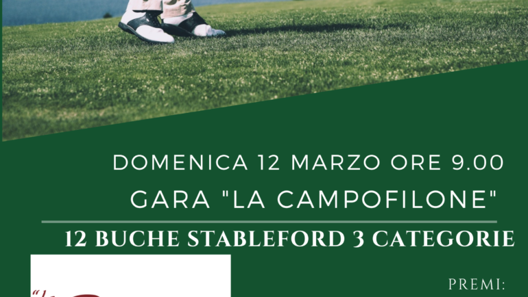 Gara “La Campofilone” 12 Buche del 12/03/2023