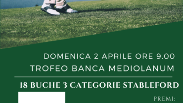 Trofeo Banca Mediolanum 18 Buche del 02/04/2023