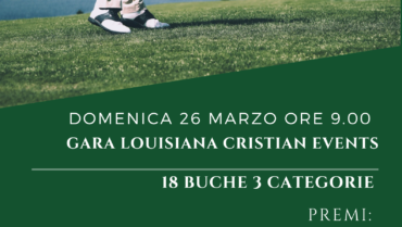 Gara Louisiana Elite Cristian Events 18 buche del 26/03/2023