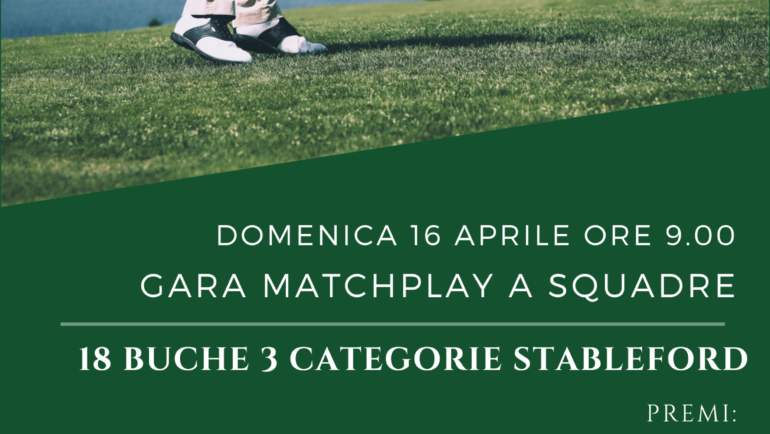 Gara Matchplay a Squadre del 16/04/2023