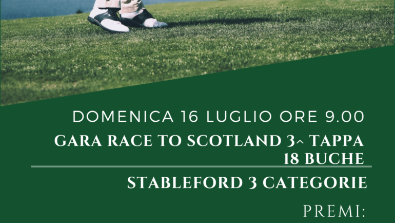 Gara Race to Scotland del 16/07/2023