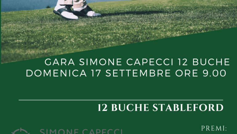 Gara Simone Capecci 12 buche del 24/09/2023