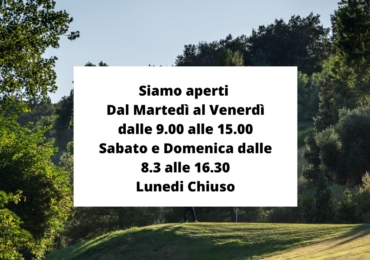 ORARIO APERTURA CAMPO