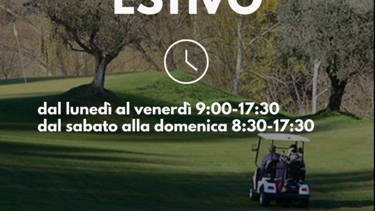 ORARIO ESTIVO