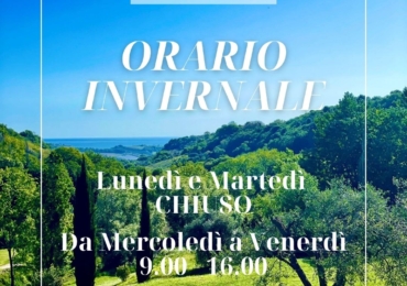 Orari invernali in vigore da lunedì 12 ottobre